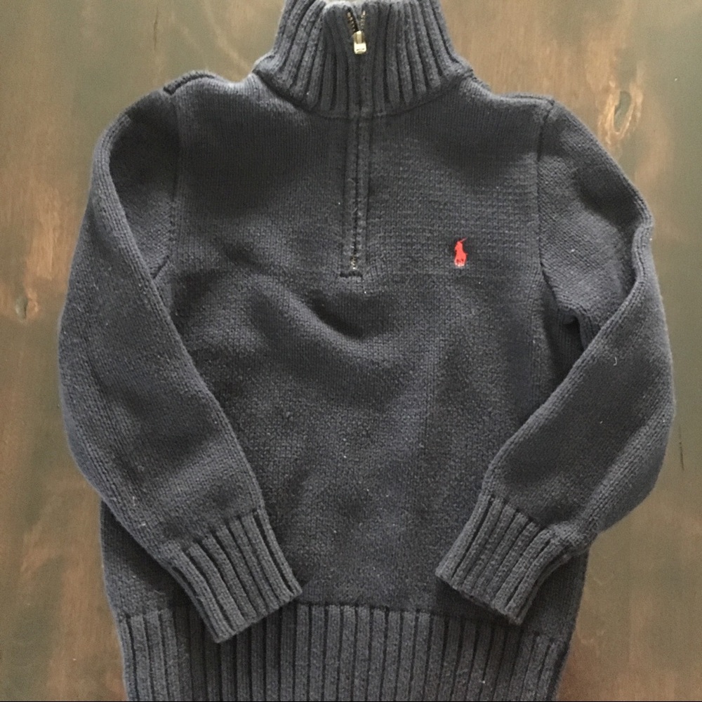 Half-zip Cotton Sweater